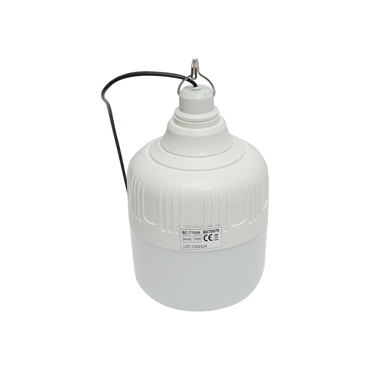 Lampa LED 100W, 6500K cu panou solar policristalin 8W si telecomanda IP20 Breckner Germany